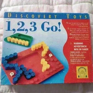 Vintage 2002 Discovery Toys Game, 1, 2, 3 GO! Complete w/ instructions